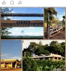 Recanto de Minas – Ouro Fino – Sítio com cafezal